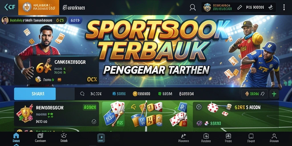 Tampilan gameplay menarik dengan berbagai opsi taruhan di 6CF.