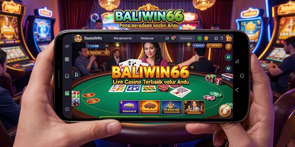 Tampilan gameplay BALIWIN66 yang memukau di Live Casino.