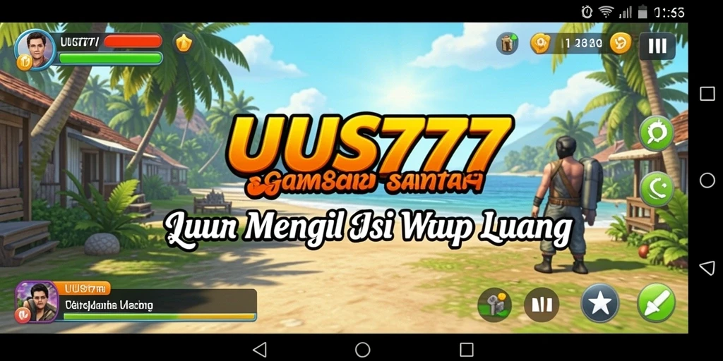 Tampilan gameplay UUS777 yang menarik dan penuh warna.